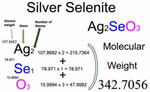 Silver Selenite (Ag2SeO3) Molecular Weight Calculation