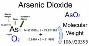 Arsenic Dioxide [AsO2] Molecular Weight Calculation