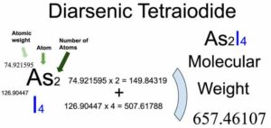 Diarsenic Tetraiodide [As2I4] Molecular Weight Calculation