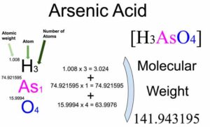 Arsenic Acid [H3AsO4] Molecular Weight Calculation