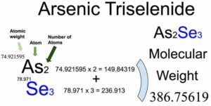 Arsenic Triselenide [As2Se3] Molecular Weight Calculation