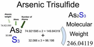 Arsenic Trisulfide [As2S3] Molecular Weight Calculation