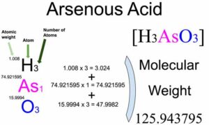 Arsenous Acid [H3AsO3] Molecular Weight Calculation