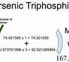 Arsenic Triphosphide [AsP3] Molecular Weight Calculation