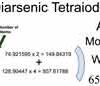 Diarsenic Tetraiodide [As2I4] Molecular Weight Calculation
