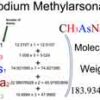 Disodium Methylarsonate [CH3AsNa2O3] Molecular Weight Calculation