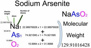 Sodium Arsenite [NaAsO2] Molecular Weight Calculation