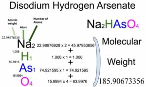 Disodium Hydrogen Arsenate [Na2HAsO4] Molecular Weight Calculation