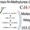 N-Nitroso-N-Methylurea (NMU) [C2H5N3O2] Molecular Weight Calculation